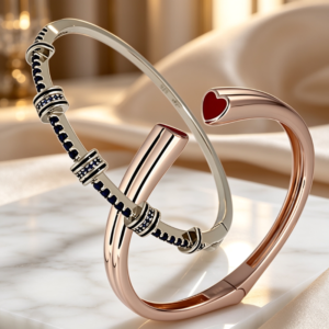 925 Silver Bangle Bracelets